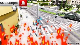GTA 5 Water ragdolls | SPIDERMAN Jumps/Falls Compilation (Funny Moments) #01