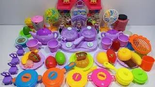 7:42Minutes Satisfying with Unboxing Hello Kitty Disney Frozen Kitchen Set |Frozen Kitchen Set ASMR