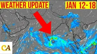 Heavy Rain Forecasted | South India | Maldives | SriLanka | Weather Update - Jan 12 , 2021