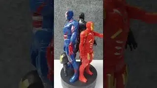 Avengers toys action figures patriot ironman war machine marvel dc #shorts #avengers #superheroes