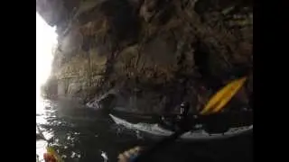 Sea Kayaking Stoney Creek to Wreck Bay 11 Apr 2013 - Jervis Bay