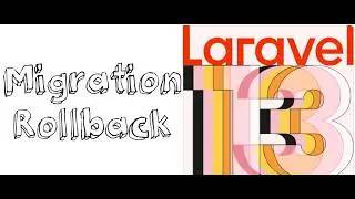 Lesson 23 - Migration Rollback & Undoing Database Changes