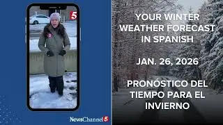 Your Jan. 26, 2026 winter weather forecast in Spanish - Pron&oacute;stico del tiempo para el invierno