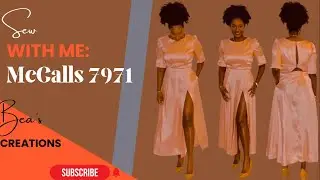 SEW WITH ME | SEW A DRESS | SEWING TUTORIAL | SEWING MCCALLS PATTERN