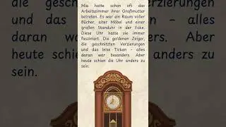 Simple German Story for Beginners (A1 - A2) : The Mysterious Clock