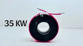 How to make free electricity in home made free energy generator 