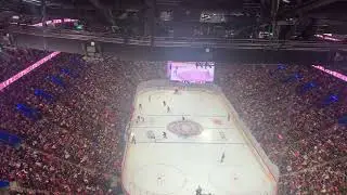 Canadiens - ole chant at the Bell Centre