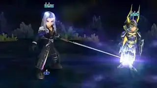 DFFOO JP Chaos 180 Ifrit EX-less Lenna, 0/3 WOL, Sephiroth