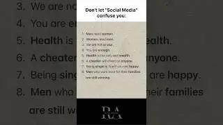 Reality of social media 🗣️ #life #socialmedia #quotes #growth #selfimprovement #mindset