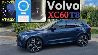 Volvo XC60 T8 Acceleration 0-100 Km/h & Topspeed Dragy GPS