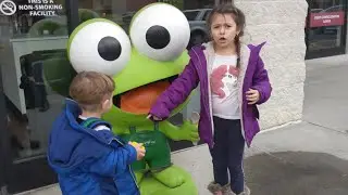 Family fun trip to sweetFrog Premium Frozen Yogurt