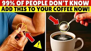 Over 65? Add THIS to Your COFFEE to STOP Muscle Loss & FIGHT SARCOPENIA FAST | Senior Health Tips