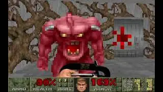 Kansam's Trial (KANSAM4.WAD) (DOOM WAD) - Gameplay (w/ commentary)