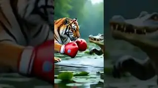 #boxing #animals #rain #aiart
