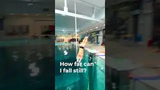 42 метра свободного падения на дно бассейна Y-40 | Molchanovs Freediving