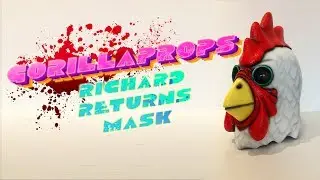 Gorilla Props - Richard Returns Mask - Time lapse - Tutorial