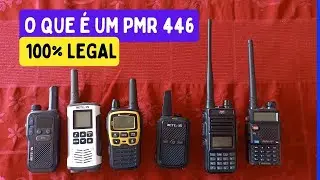 O que é um PMR 446 100% Legal