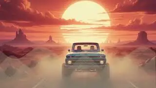 Long Road Riders - Ride On (Official Lyric Video) | New Age Country & Folk