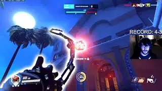 Harbleu Nano Roadhog gameplay - Overwatch Season 31 Top 500