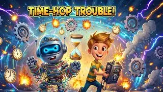 RoboBuddy & Timmy &ndash; Hilarious Time-Hop Mishaps | Kids Cartoon