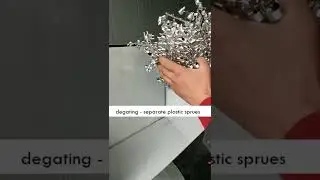 plastic sprue pin point gate cutting machine, sprue degating