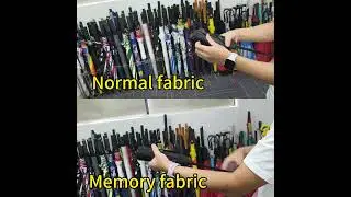 Normal fabric umbrella VS Memory fabric umbrella #factory #umbrellafactory #umbrella