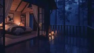 Best Rain in the Forest at Night | Sleep Deeply with Rain Sounds