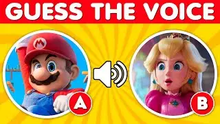Guess The Mario Characters By Their Voice! 🍄🔊