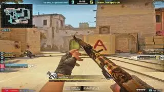 Ace/Clutch 1v4 with ak on mirage by Spirouly (buy round)