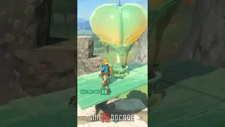 Using Balloon to Fly Up in Zelda Tears of the Kingdom #shorts