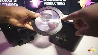 ADJ WiFly EXR Dotz Par and WiFly Battery EXR wireless up lighting