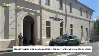 SEQUESTRATI BENI PER 600MILA EURO A PRESUNTI AFFILIATI ALLA COSCA ARENA