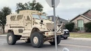 Video Shows Scene of Heavy Police Presence Near Lamar Elementary
