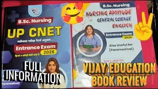 Vijay education book review || Bsc nursing student || My honest review || book lena chahiye ya nhi 😱