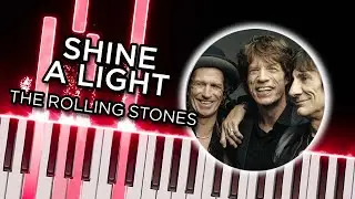 Shine a Light (The Rolling Stones) - Piano Tutorial