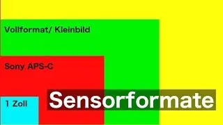 Sensorformate | Fotografieren Lernen