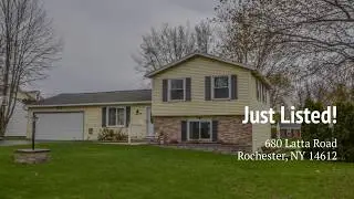 Just Listed - 680 Latta Road, Rochester, NY 14612 | Greece NY Homes For Sale