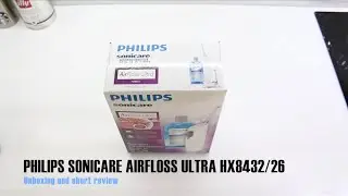 Philips Airfloss Ultra HX8432/26. Unboxing and short review.