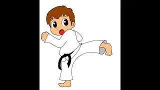 My Sister Trying Karate