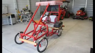 Part 29 0f 29 -  PVC 4-Wheel Cycle - The Finishing Touch