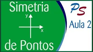 SIMETRIA DE PONTOS NO PLANO CARTESIANO | SISTEMA CARTESIANO #AULA 02 DE 4