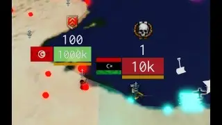 10k OP Infantry VS 1M Weak Infantry in Rise of Nations (Private Server)