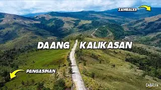 Ang kalsada na magdudugtong sa lalawigan ng Pangasinan at Zambales | Daang Kalikasan at Katutubo