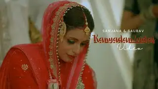 Kanyadan/vidai video🥹 Sanjana & Saurav’s Shaadi 
