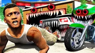 FRANKLINS AUTO, HAUS & MOTORRAD fressen mich auf in GTA 5!!😱🚗🏍️🏠