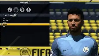 FIFA 17 - AGUERO LOOK ALIKE || HOW TO MAKE YOUR PRO LOOK LIKE SERGIO AGUERO