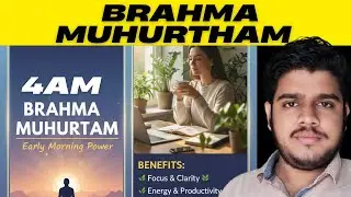 Brahma Muhurtham Benefits | Early Morning 🌄 4AM Which Kicks You To Success Track | Explained By TCR