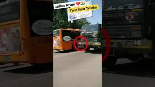 #indian #army #new 4x4 #twins #tata #model #truck #running #ytshort #shorts 🙏&hearts;️