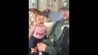 Baby&rsquo;s laughter heals everything