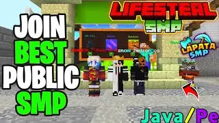 👁️&zwj;🗨️ Best Minecraft Public Smp Server For Java/Pe 🤯 | 24/7 Online | Cracked & Free To Join 🪷
